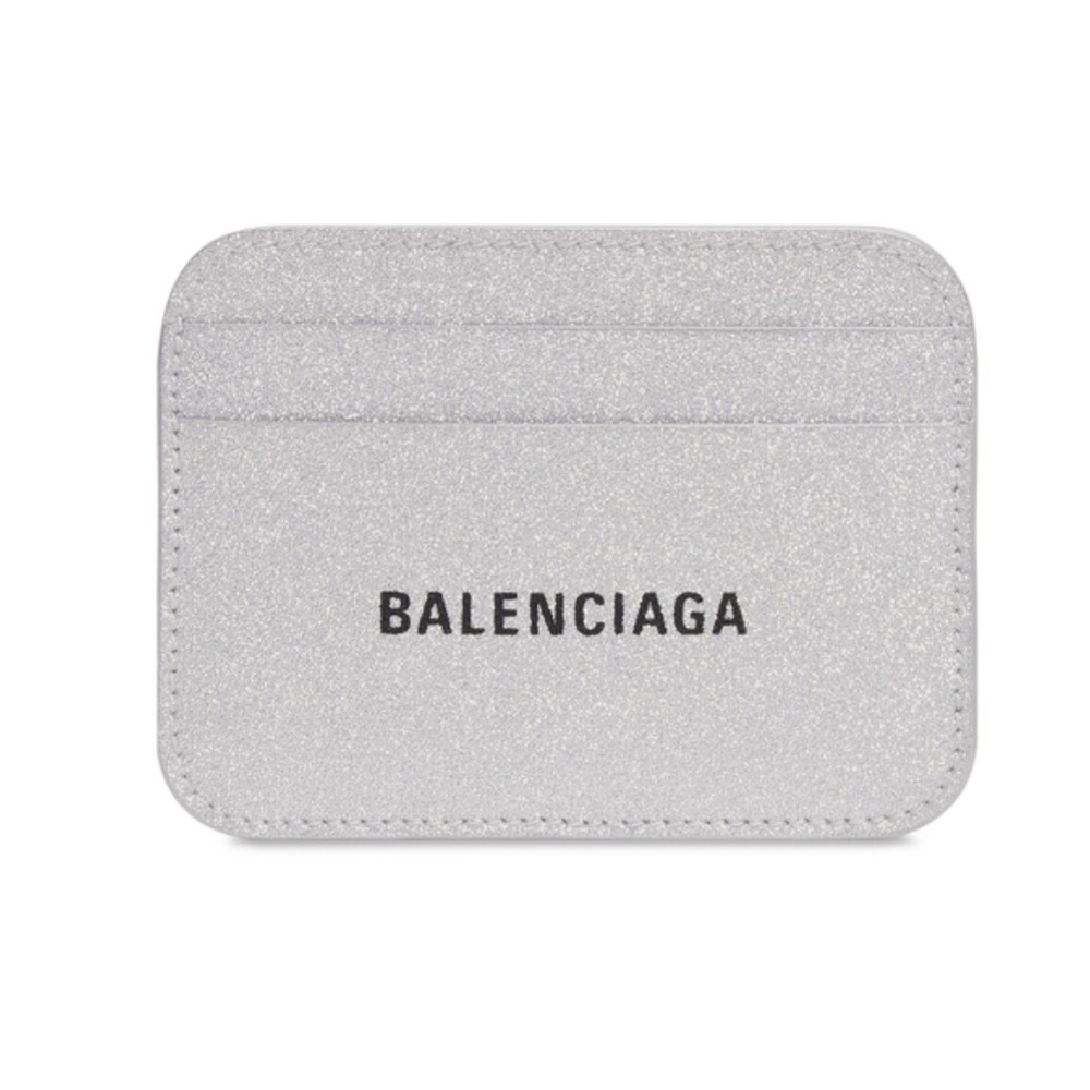 Balenciaga Silver Cardholder